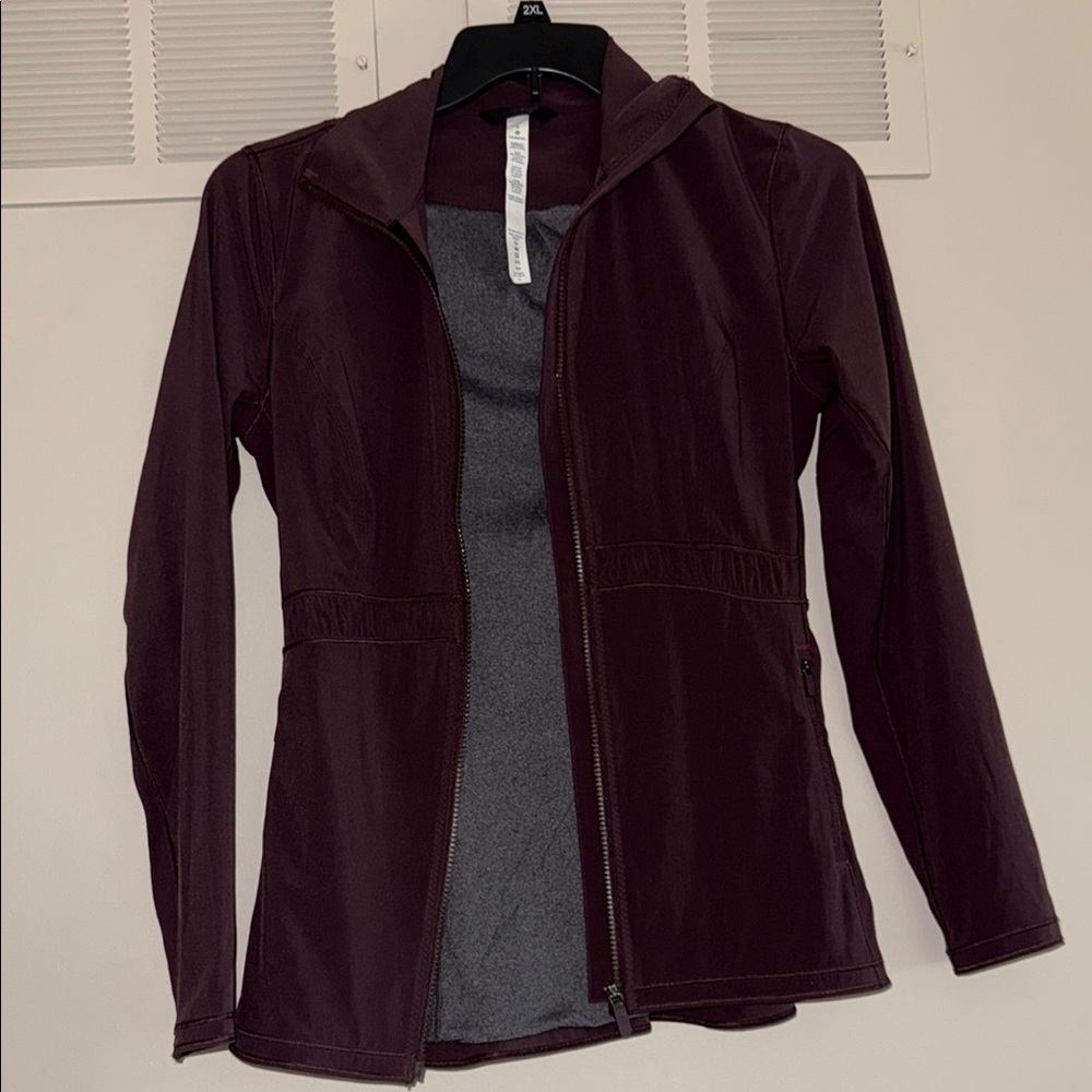 lululemon athletica Deep Burgundy Utility Jacket